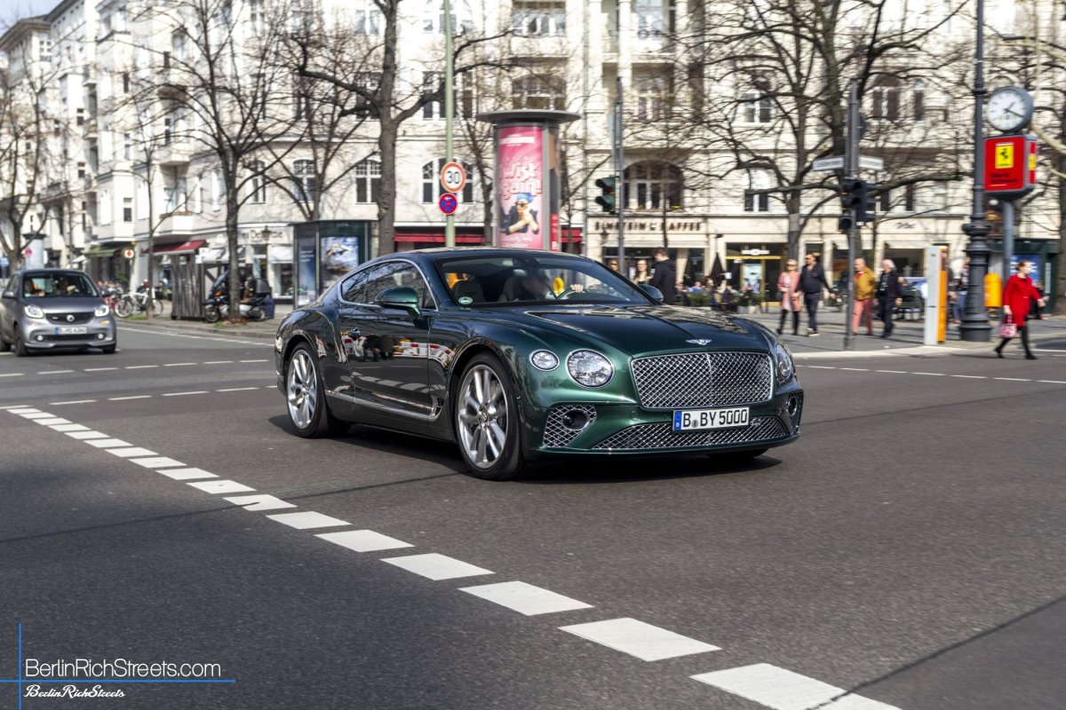 Bentley Continental GT (2018) spotted in Berlin — BerlinRichStreets
